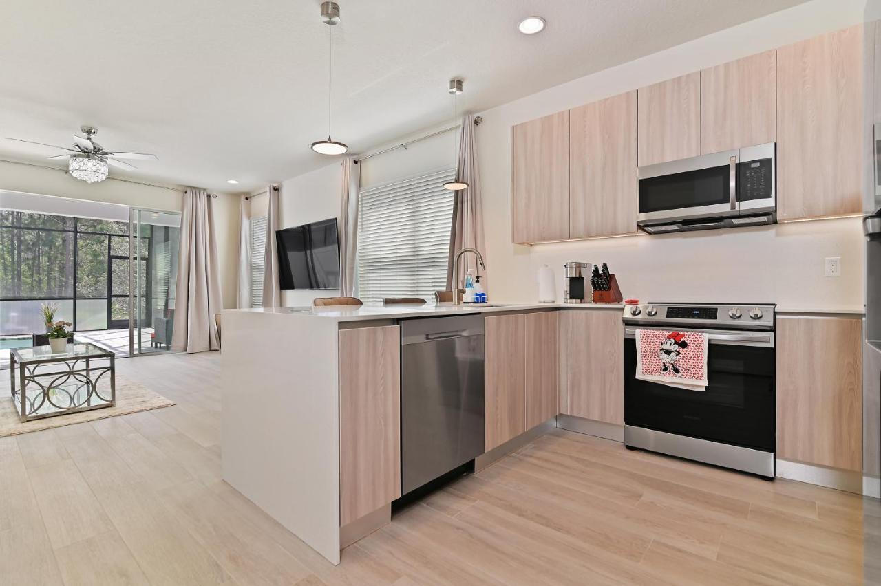 New Modern & Spacious Townhouse Near Disney - 4Br And 3Fb Orlando Kültér fotó