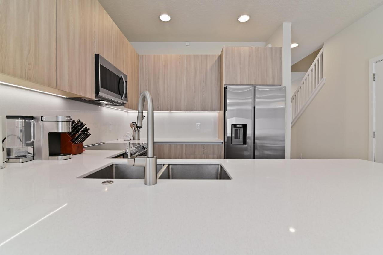 New Modern & Spacious Townhouse Near Disney - 4Br And 3Fb Orlando Kültér fotó